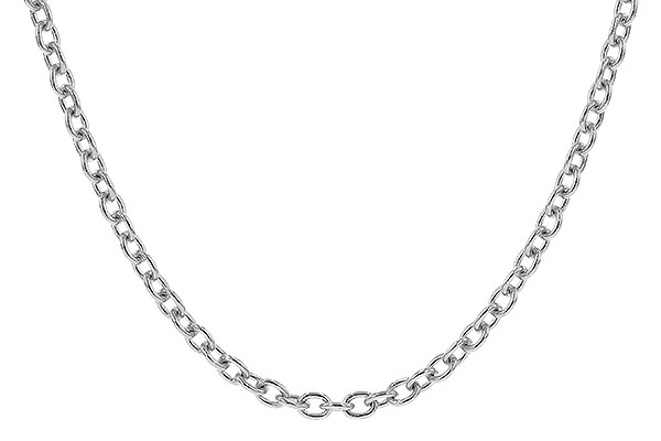 A319-16033: CABLE CHAIN (1.3MM, 14KT, 24IN, LOBSTER CLASP)