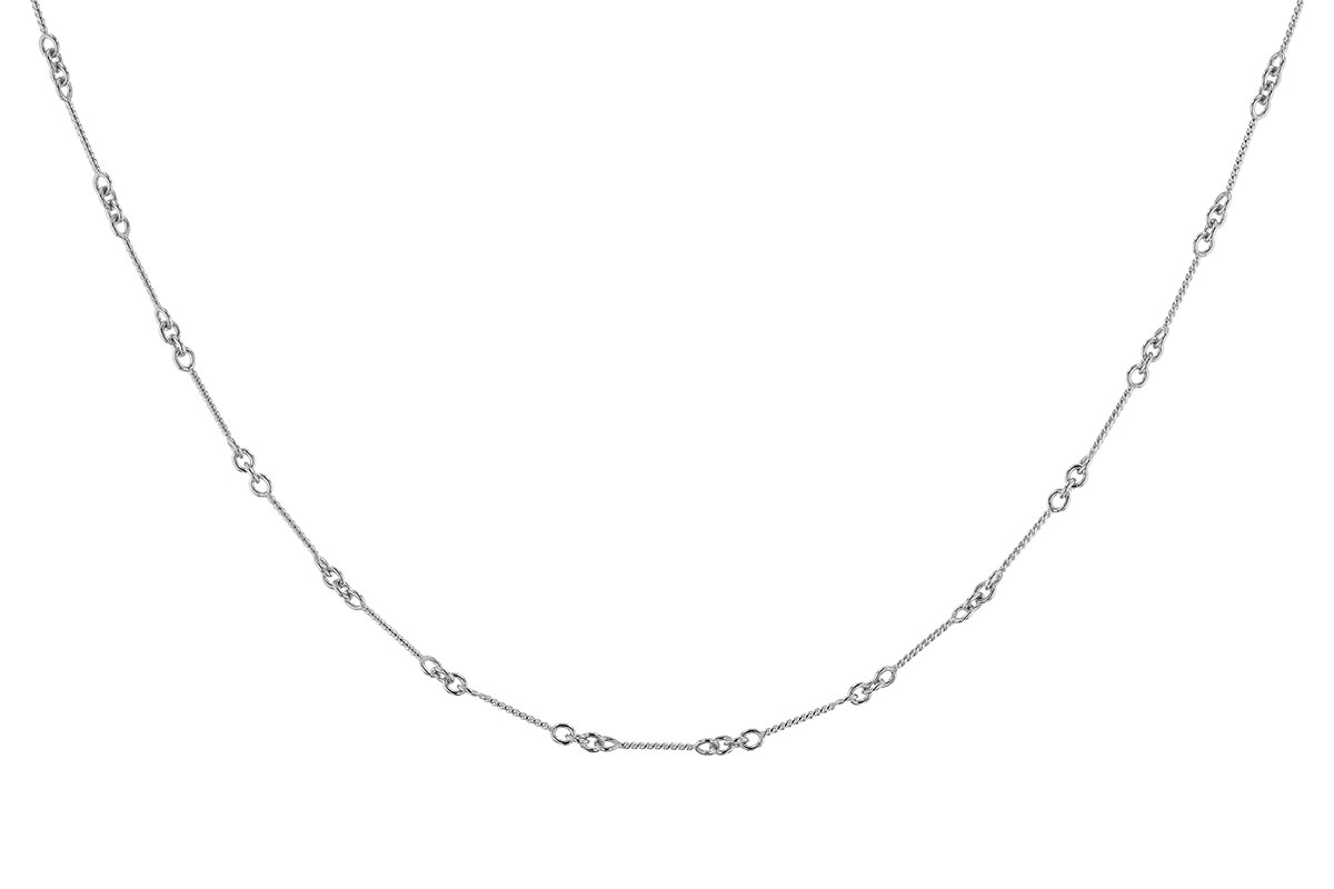 C319-15142: TWIST CHAIN (24IN, 0.8MM, 14KT, LOBSTER CLASP)