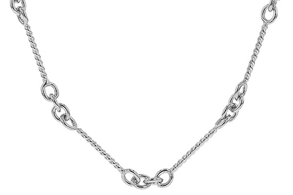 C319-15142: TWIST CHAIN (0.80MM, 14KT, 24IN, LOBSTER CLASP)