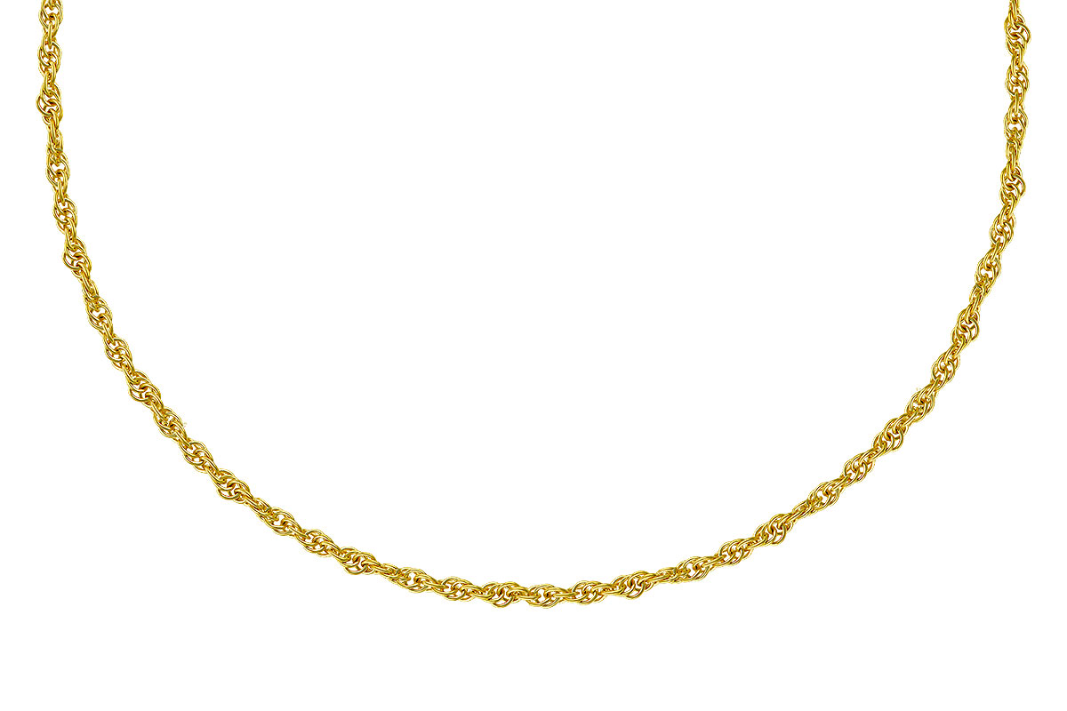 C319-15151: ROPE CHAIN (22IN, 1.5MM, 14KT, LOBSTER CLASP)