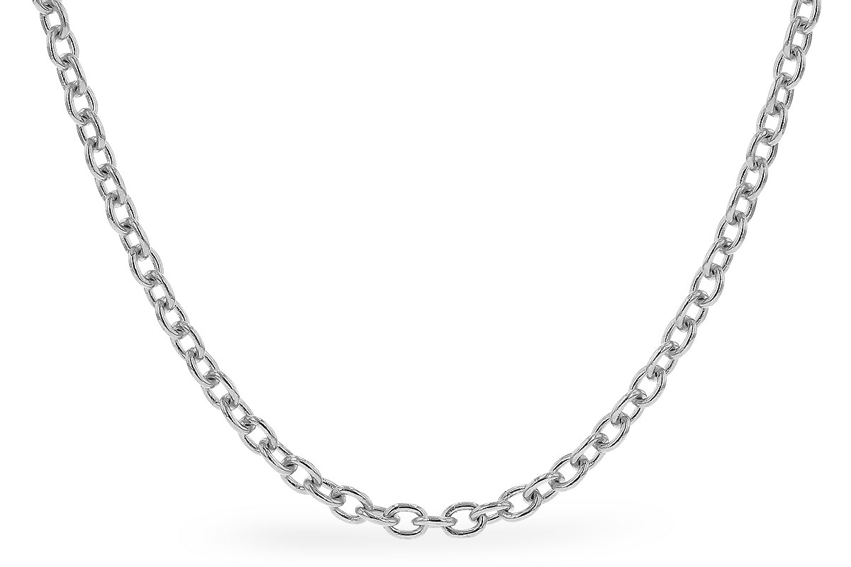C319-16033: CABLE CHAIN (1.3MM, 14KT, 18IN, LOBSTER CLASP)