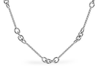 D319-15169: TWIST CHAIN (0.80MM, 14KT, 18IN, LOBSTER CLASP)