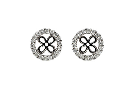 E232-76933: EARRING JACKETS .30 TW (FOR 1.50-2.00 CT TW STUDS)