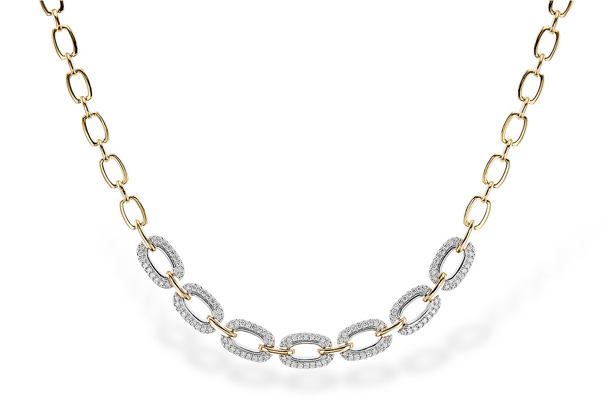 E319-10569: NECKLACE 1.95 TW (17 INCHES)