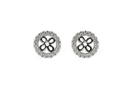 F232-76924: EARRING JACKETS .24 TW (FOR 0.75-1.00 CT TW STUDS)