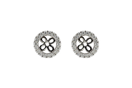 F232-76924: EARRING JACKETS .24 TW (FOR 0.75-1.00 CT TW STUDS)