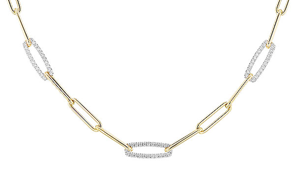 F319-09724: NECKLACE .75 TW (17 INCHES)