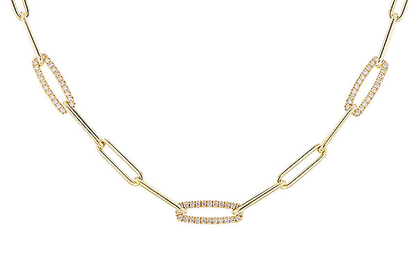 F319-09724: NECKLACE .75 TW (17 INCHES)