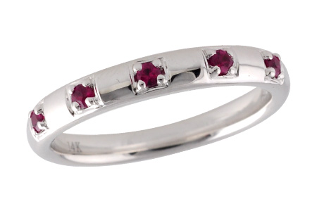G232-76005: LDS WED RG .15 TW RUBY