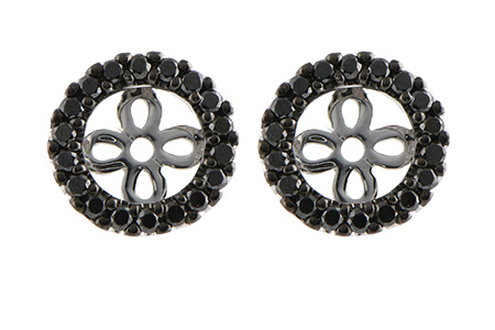 G233-65105: EARRING JACKETS .25 TW (FOR 0.75-1.00 CT TW STUDS)