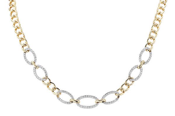 K319-11496: NECKLACE 1.12 TW (17 INCHES)